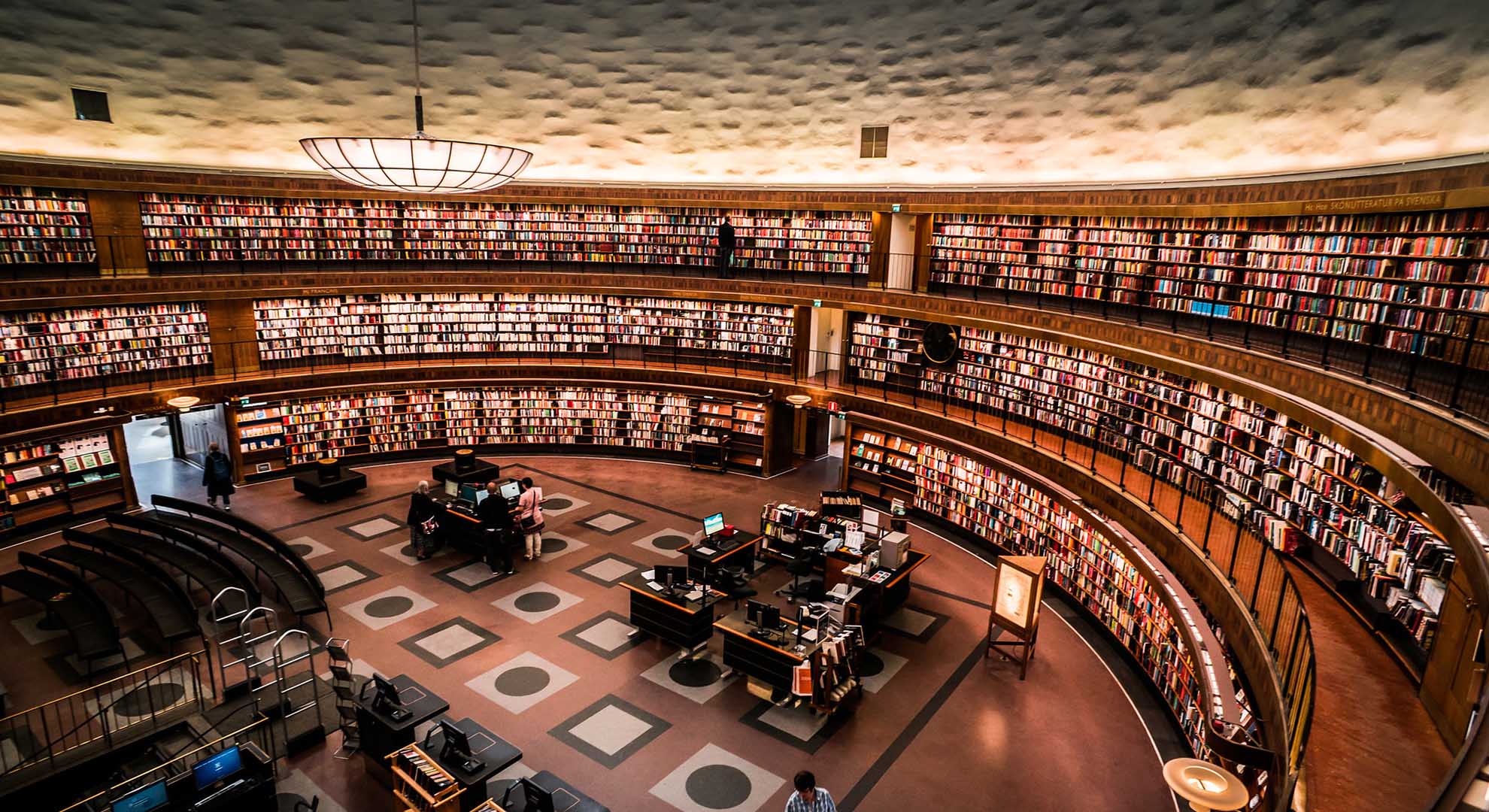 Stockholm Public Library, 1928, Erik Gunnar Asplund. Photo  © Steffen Lehmann