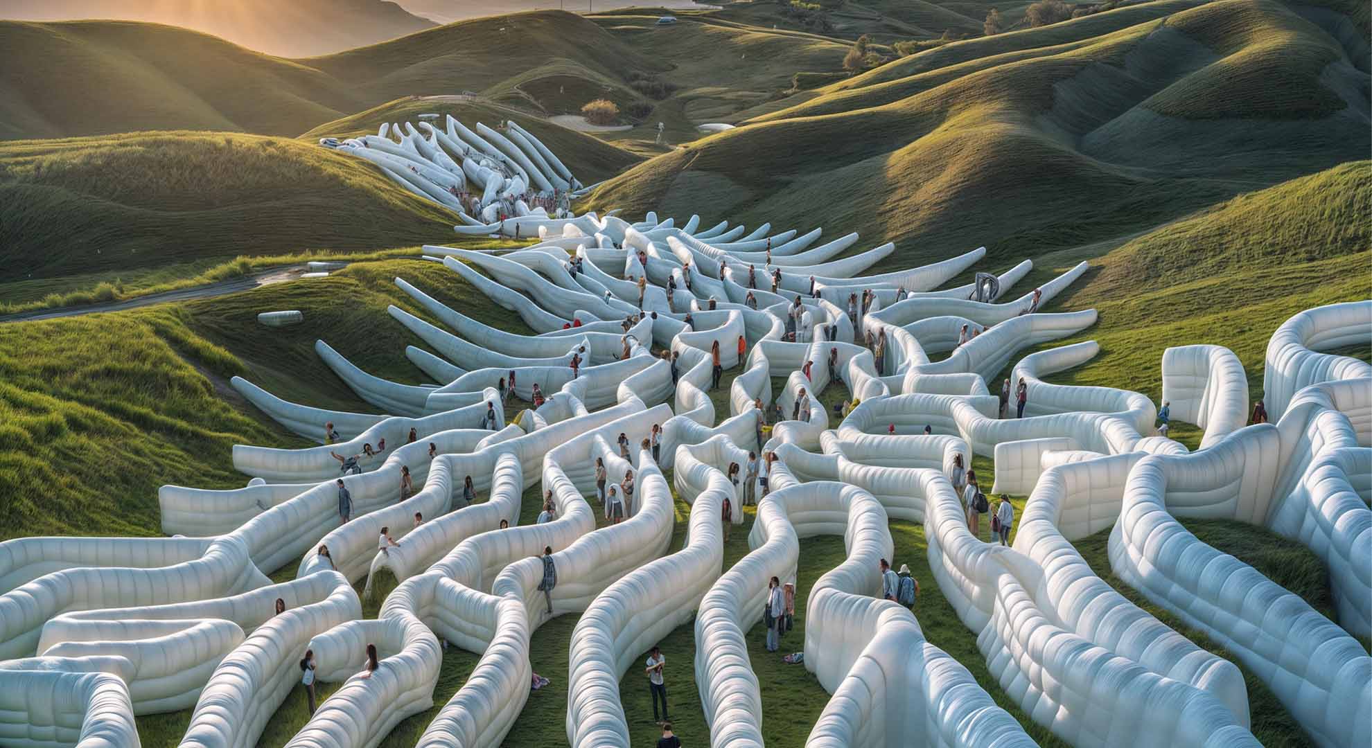 Machine Learning imaginary worlds