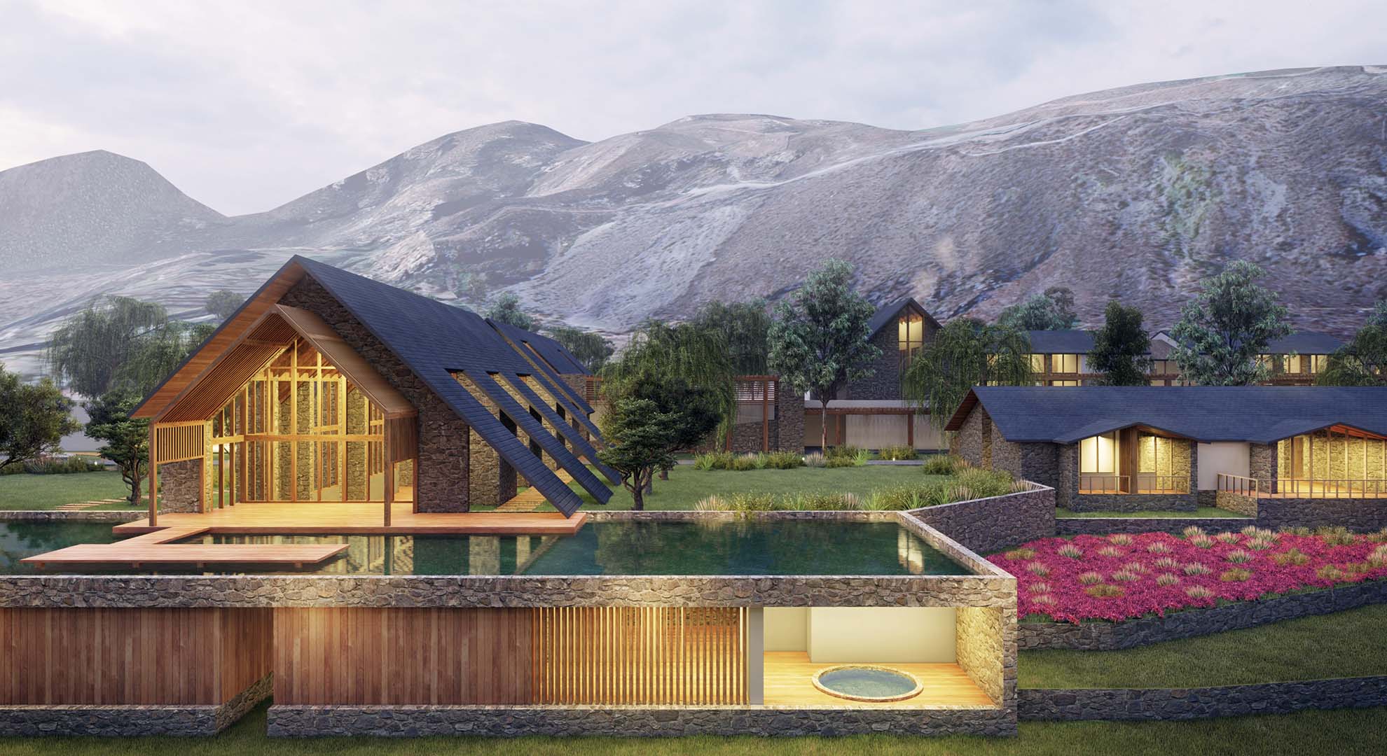 Proyecto de arquitectura social para residencia en Arequipa, Perú