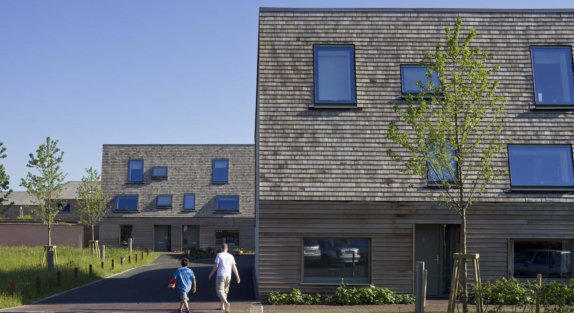 Modelo de passivhaus en Suffolk, Reino Unido