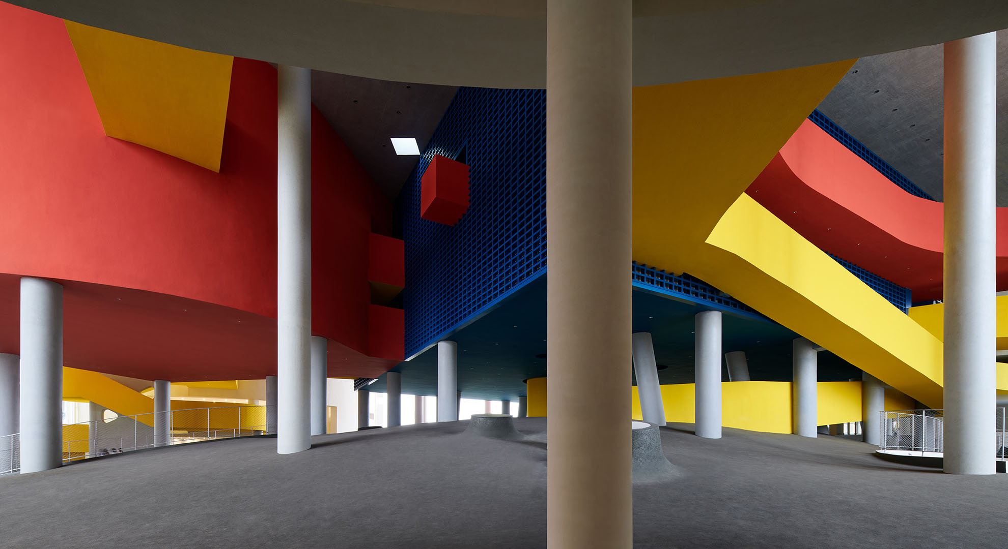 Surprising spaces that invite exploration and reflection.