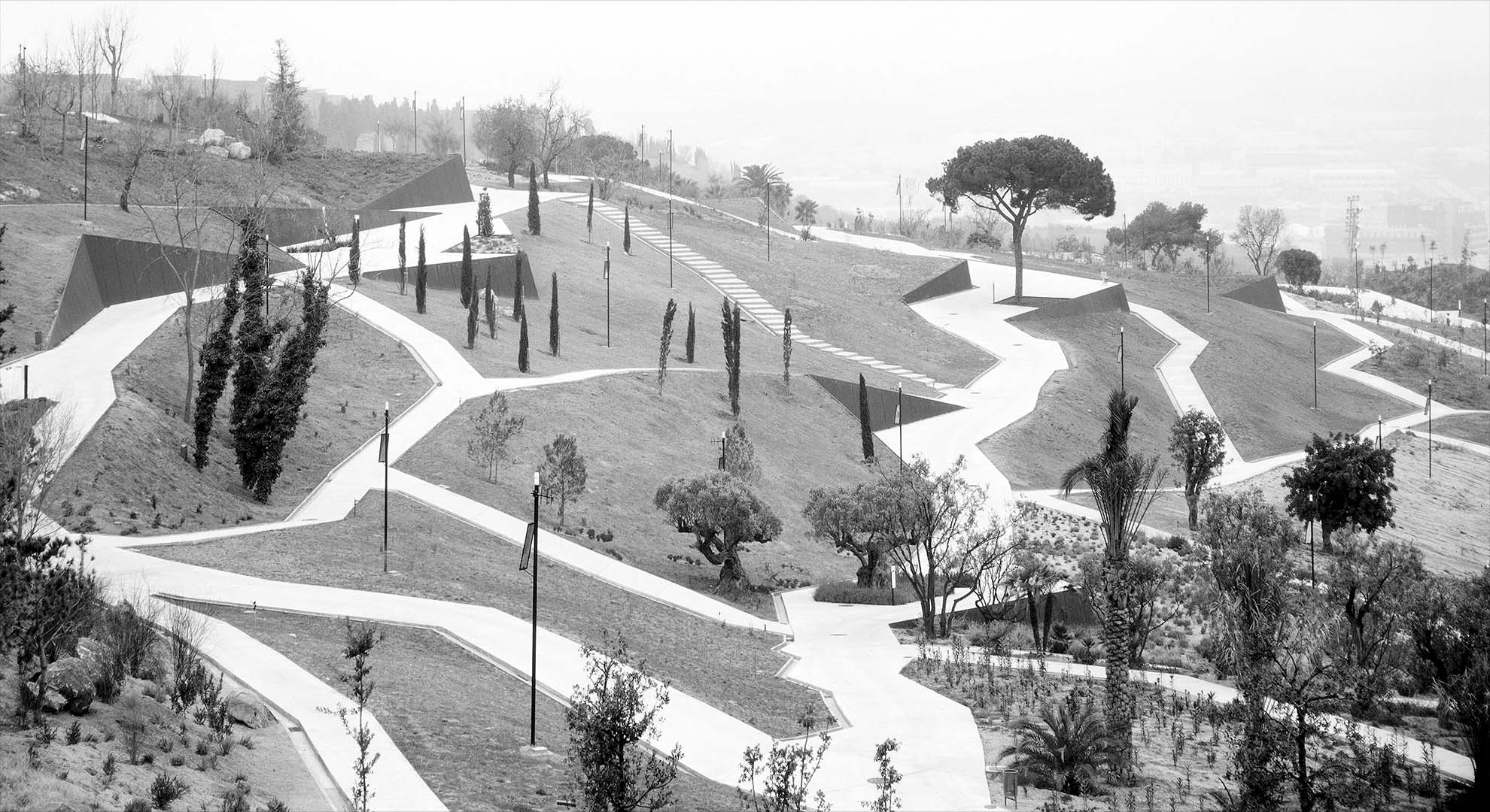 Jardín Botánico de Barcelona, una ciudad que sigue tratando de mejorar su movilidad.