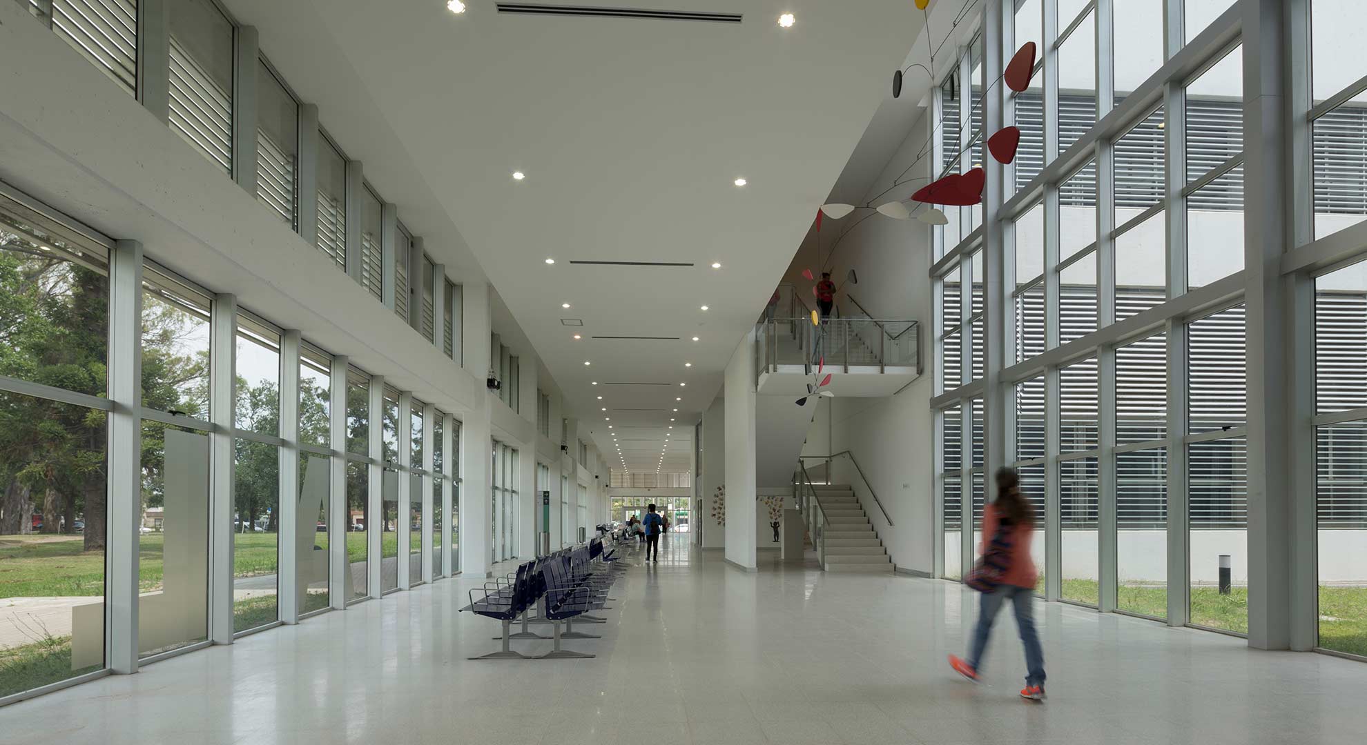 Hospital Dr. Gutiérrez, Venado Tuerto, Argentina, an example of a high complexity hospital in the Santa Fe healthcare network, Special Projects Unit, MOP. Photo © Gustavo Frittegotto